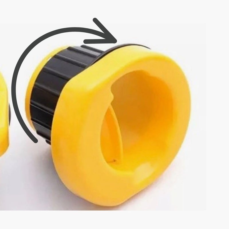 UTAPE Durable Plastic Hand-Saver Lightweight Compact Stretch Film Wrap Holder & Dispenser Designed - Ideal for Shrink Film Wrapping Applications: Fits Any 3" inches Pack of 4 - Image 2
